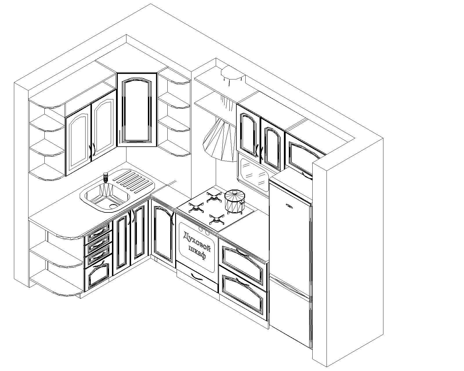 Дизайн-проект планировки кухни: самостоятельное проектирование