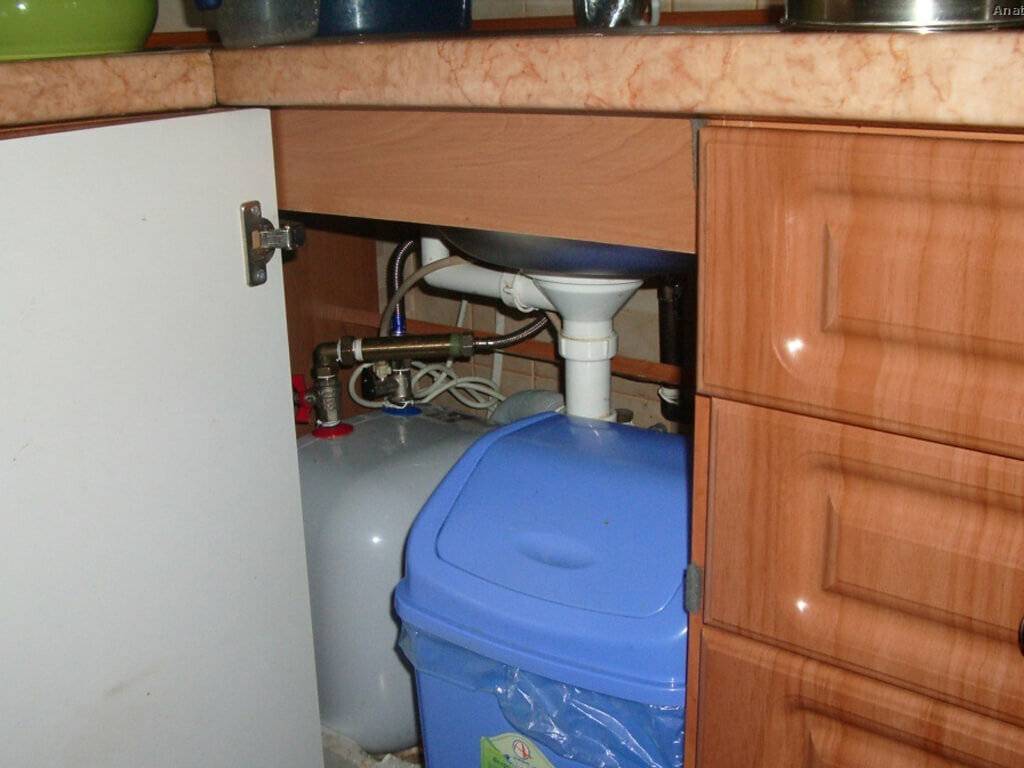 Инструкция по установки водонагревателя под раковиной