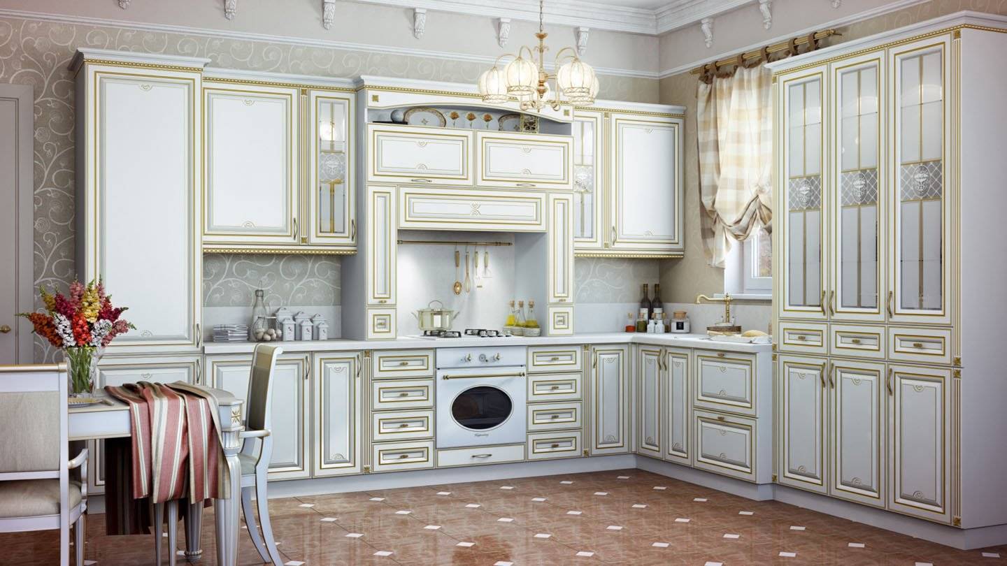 Кремовая кухня: 60 фото дизайна интерьера в теплых кремовых тонах