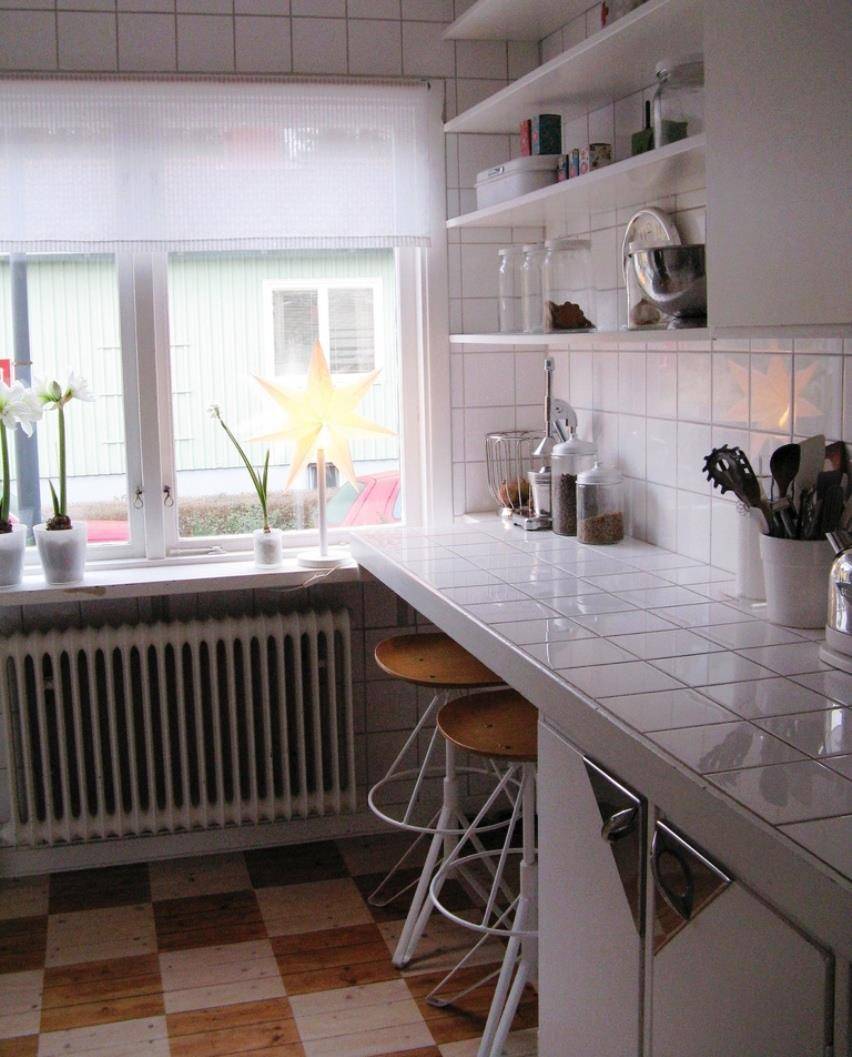 Как использовать подоконник на кухне (65 фото) | онлайн-журнал о ремонте и дизайне