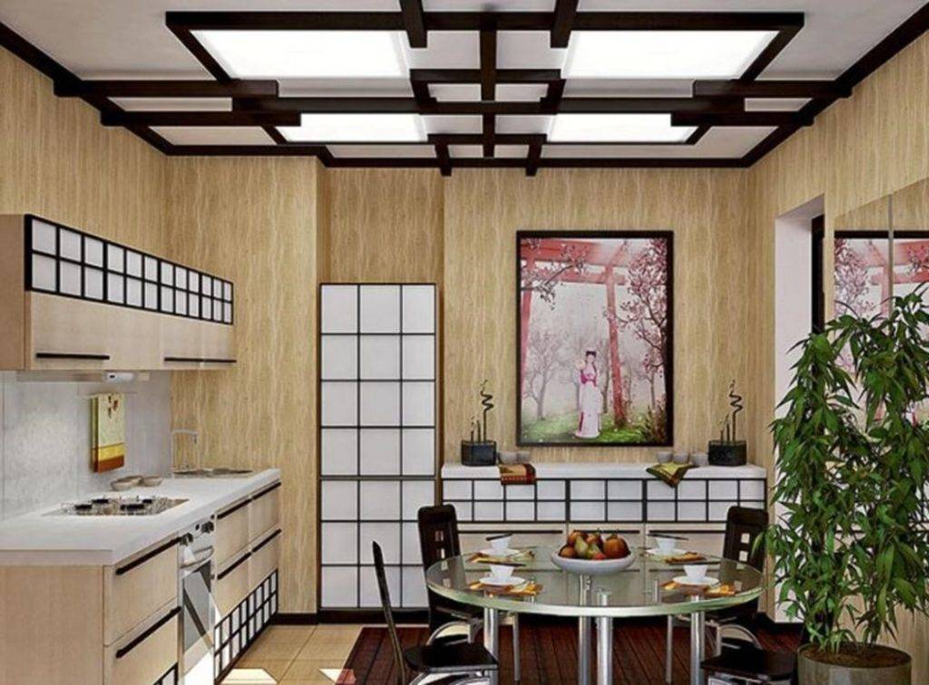 Использование китайского стиля в оформлении интерьера кухни