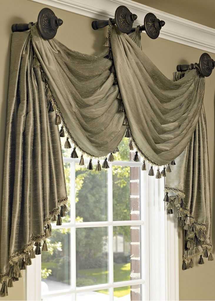 15 оригинальных идей как повесить шторы без карниза