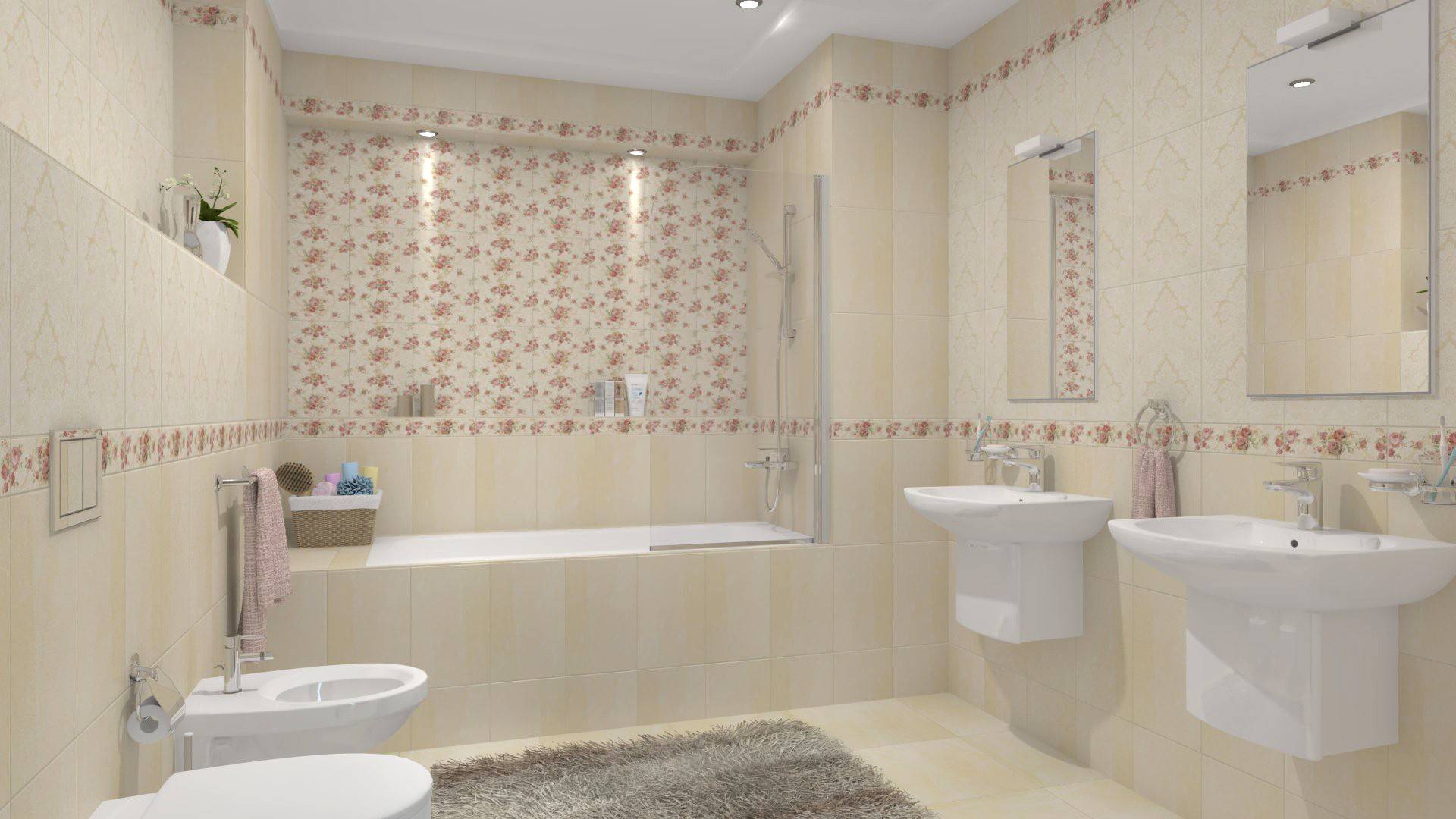 Шахтинская плитка в интерьере ванной комнаты фото. стильная плитка для ванной комнаты: дизайн и смелые решения (85 фото)