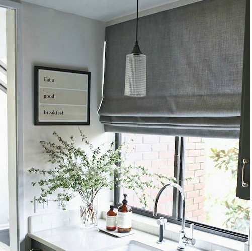 30 фото римские шторы в интерьере кухни – 2020 дизайн интерьера