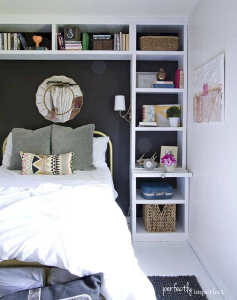 20 идей для хранения вещей в спальне