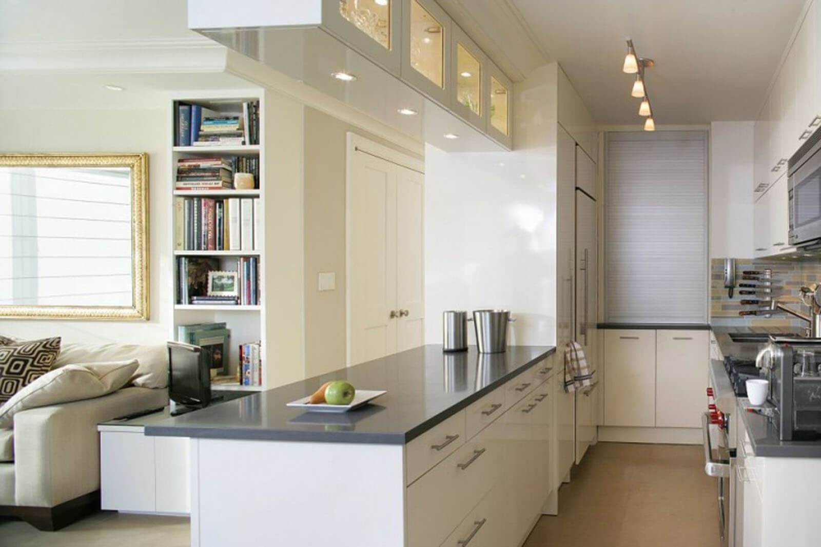 Кухня-спальня - 100 фото лучших идей планировки, зонирования и дизайна совмещенной спальни
