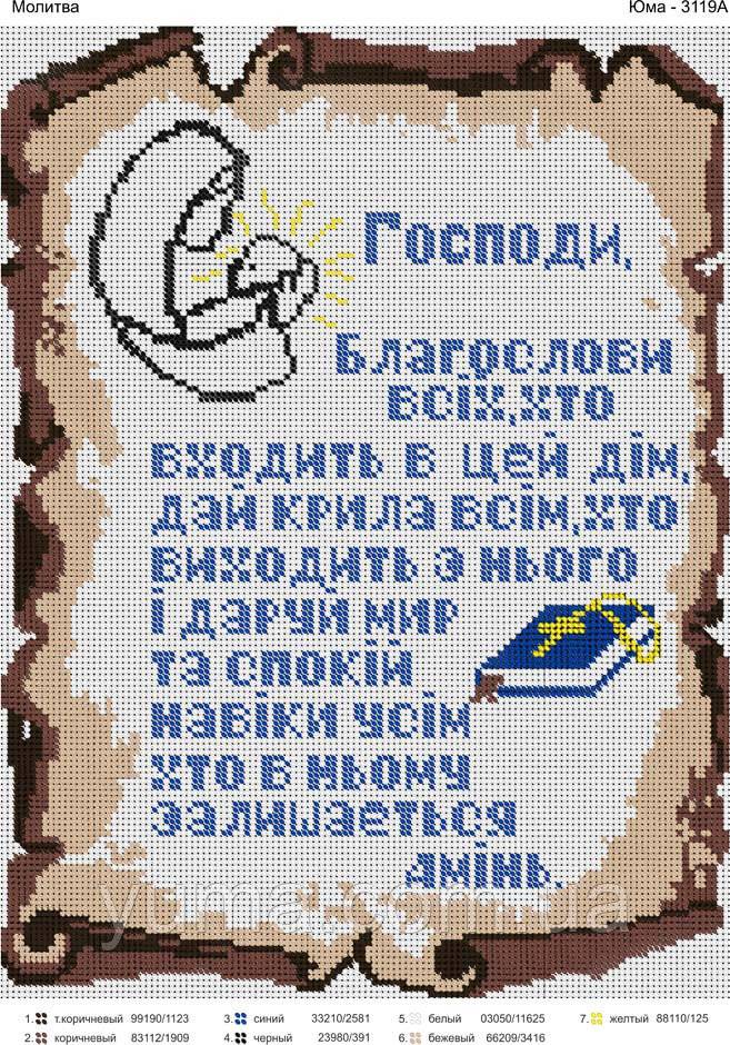 Молитва и обереги вышивка крестом