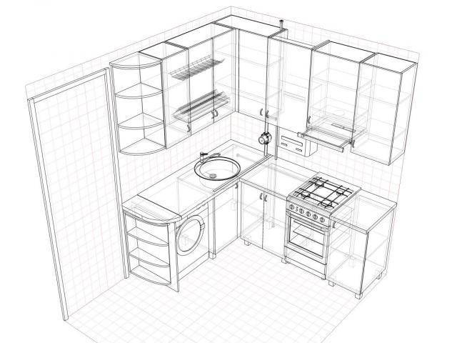 Дизайн и ремонт кухни в хрущевке — 13 супер-решений
