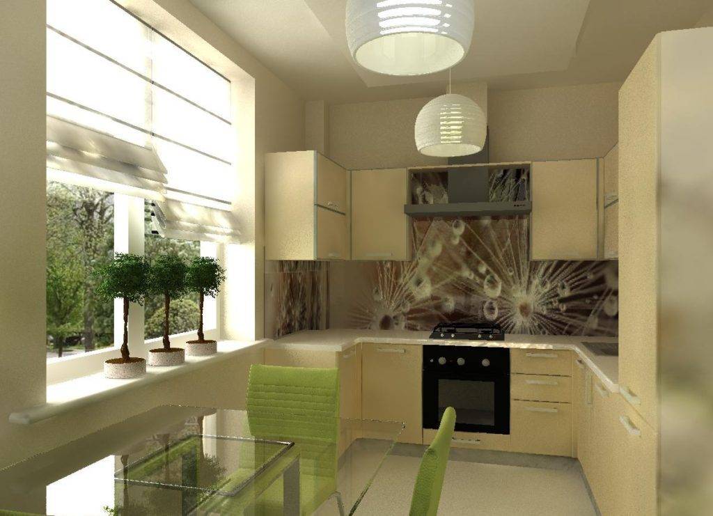 Кухня в квартире девятиэтажного панельного дома — особенности планировки