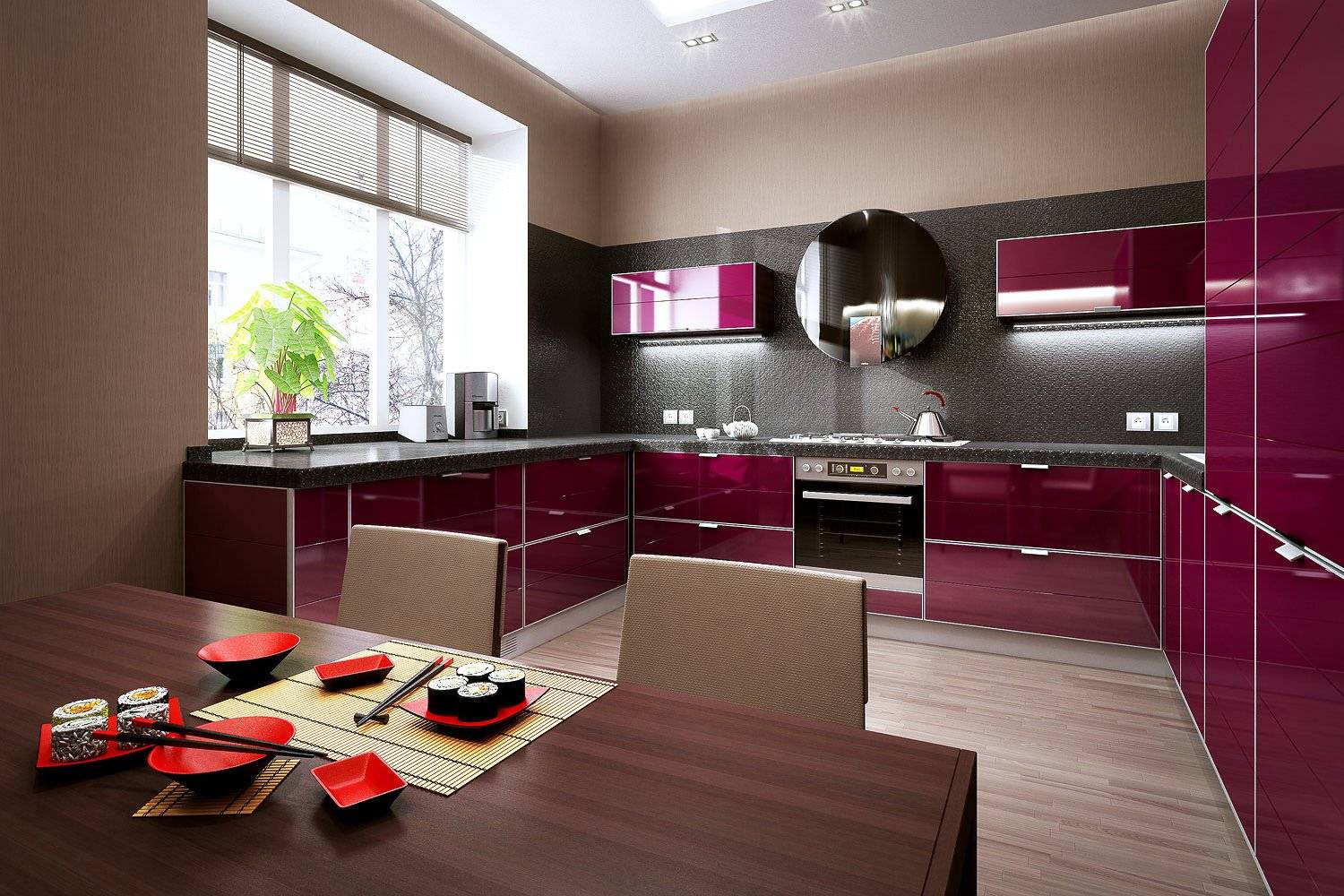 Проект кухни: стили, цвета, идеи и лучшие современные интерьерные решения (155 фото)