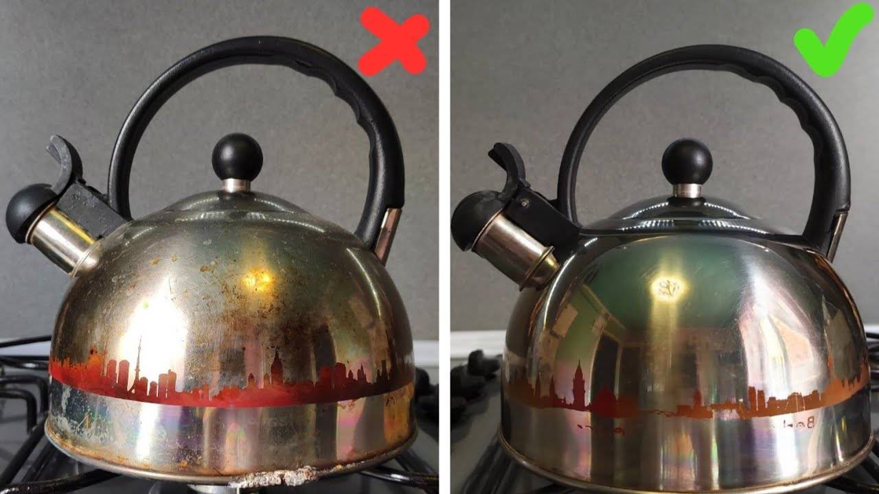 Как очистить чайник от накипи – 6 домашних средств