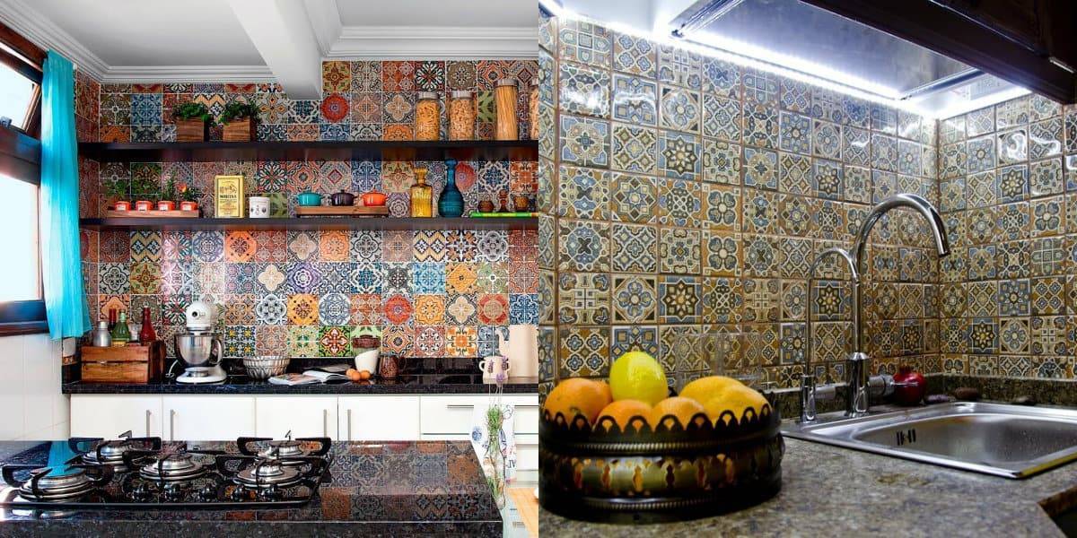 Кухни в восточном стиле, главные атрибуты, отделка, фото в интерьере