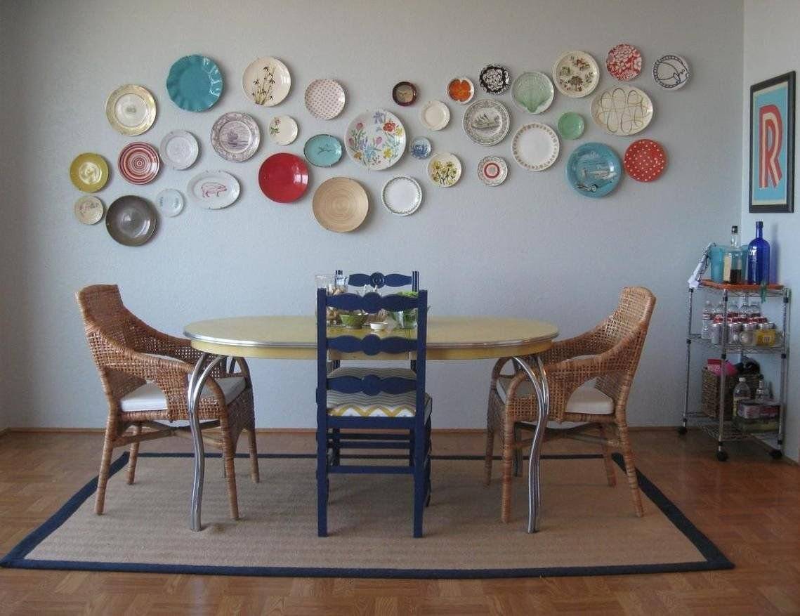 Украшаем стены тарелками – мастер-класс и 100 фото для вдохновения
