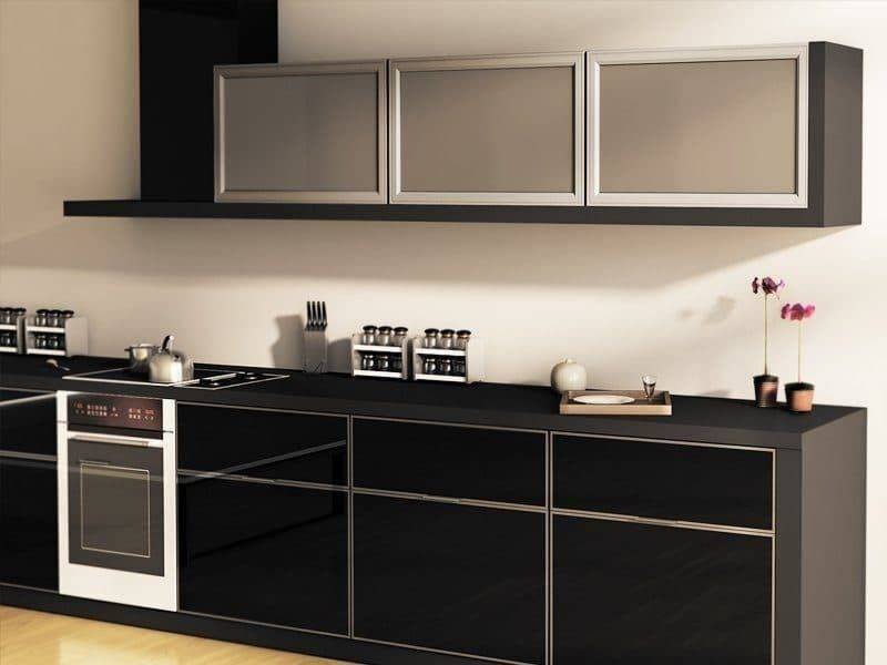 Алюминиевые фасады для кухни: преимущества, стильность, практичность, 55+ лучших фото