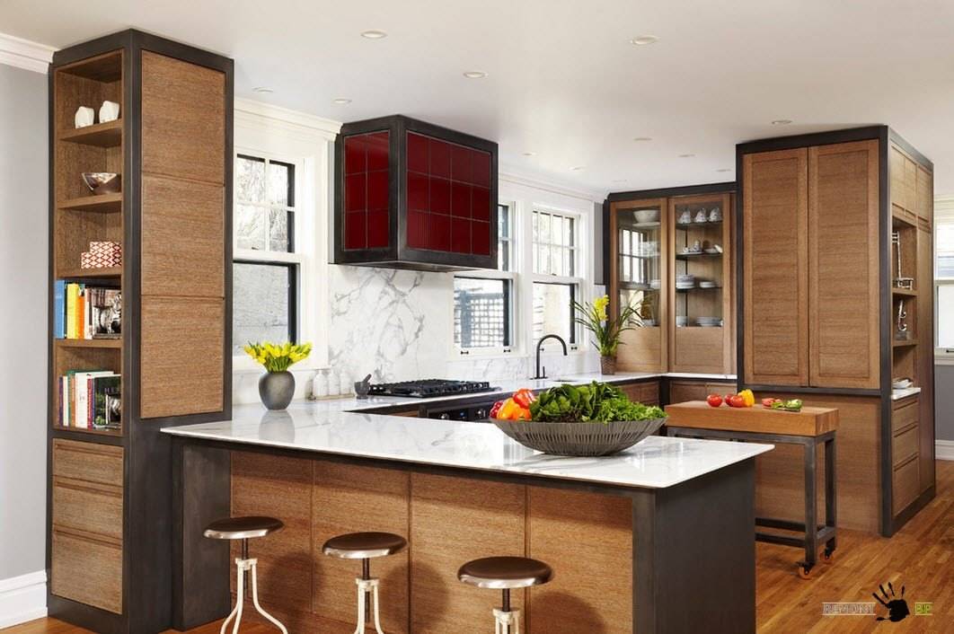 Стили фасадов кухонь: 8 популярных дизайнерских решений
