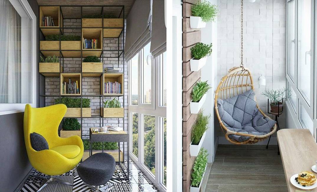 Маленький балкон как место для релакса: 27 крутых идей.