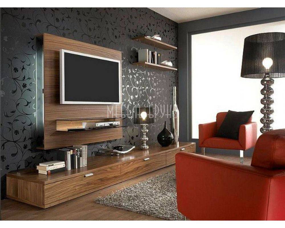 6 способов оформить телевизор на стене в гостиной