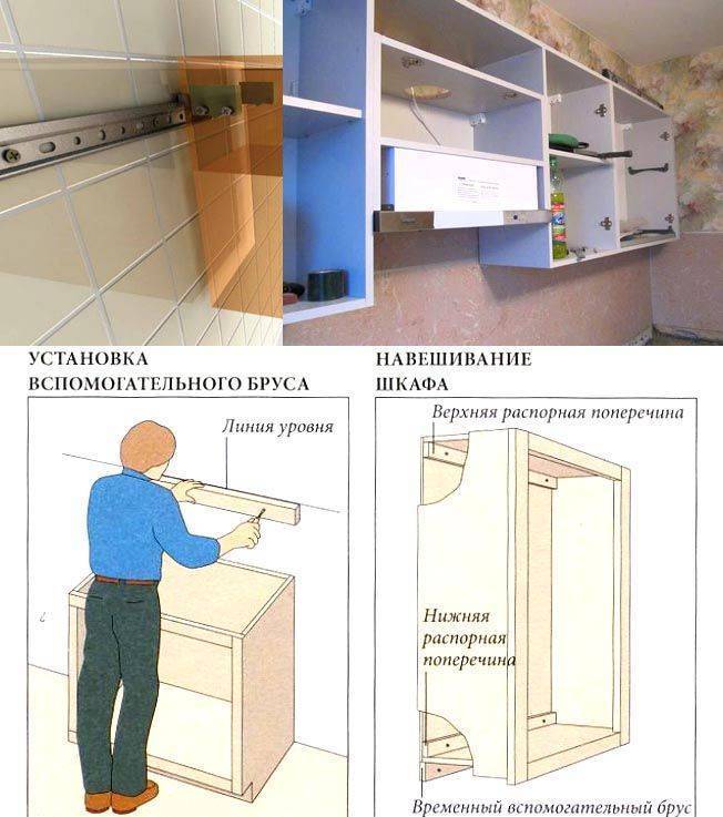 Как повесить шкаф на гипсокартонную стену - все способы + инструкции!