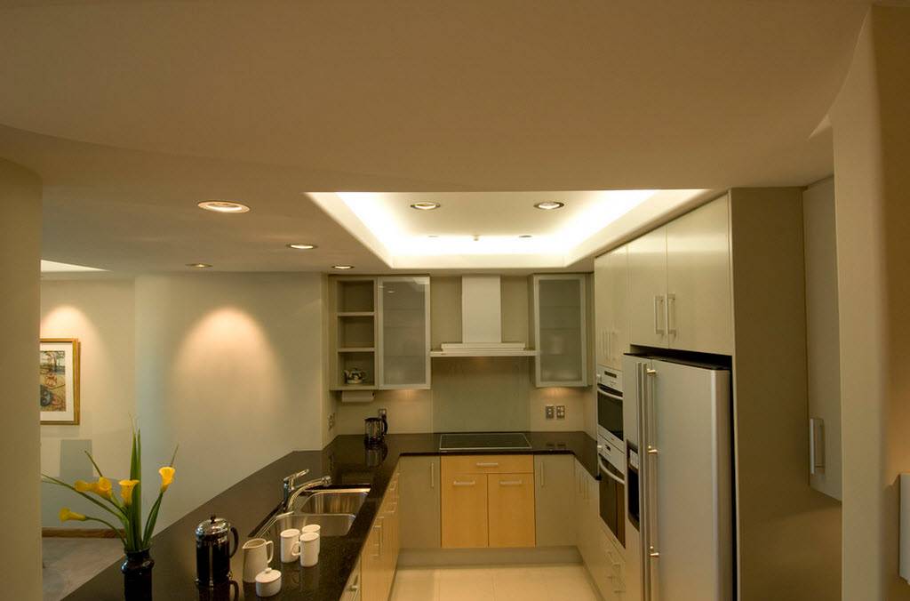 Январь 2023 ᐈ ???? (+95 фото) красивые потолки на кухне из гипсокартона