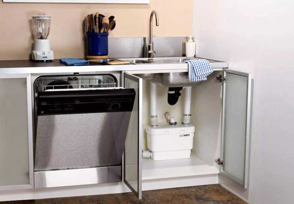 Как закрепить посудомоечную машину встраиваемую на столешнице и фасаде