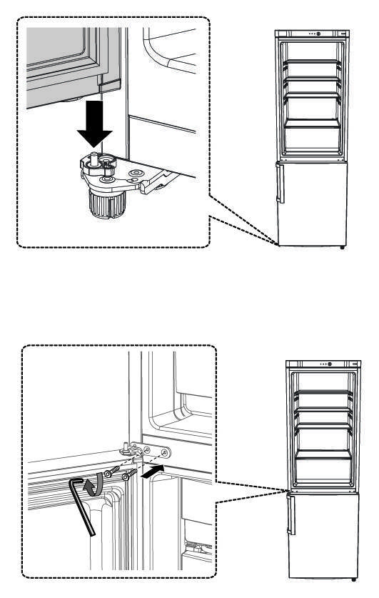 Как перевесить дверь холодильника своими руками