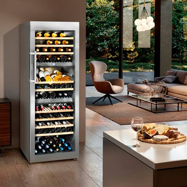 Холодильник для вина: домашний винный шкаф