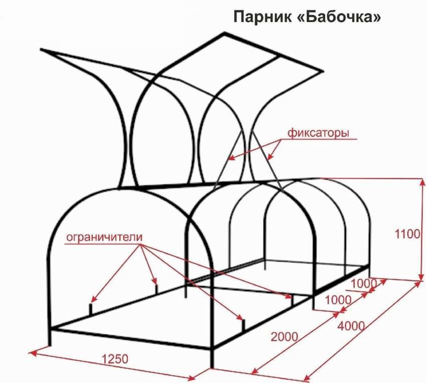 (+63 фото) теплица из поликарбоната своими руками чертежи