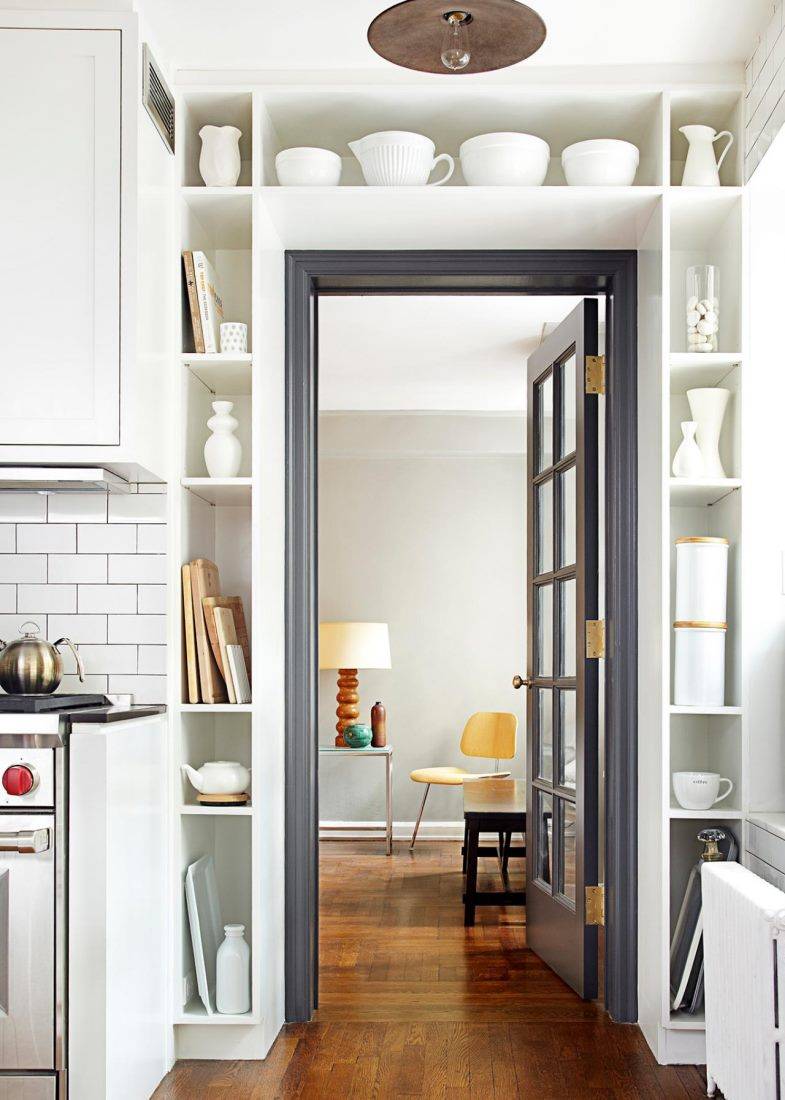 Как задекорировать нишу в стене на кухне - дизайнерские идеи для оформления пространства