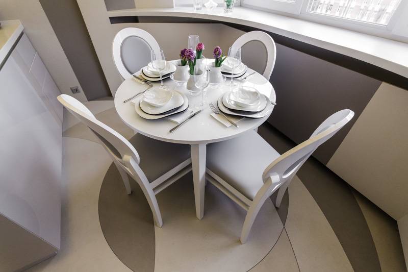 Кухонные столы и стулья для маленькой кухни: секреты выбора