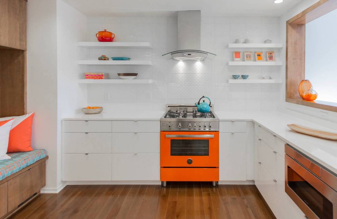 Январь 2023 ᐈ ???? (+60 фото) интерьер дизайн кухни без верхних навесных шкафов