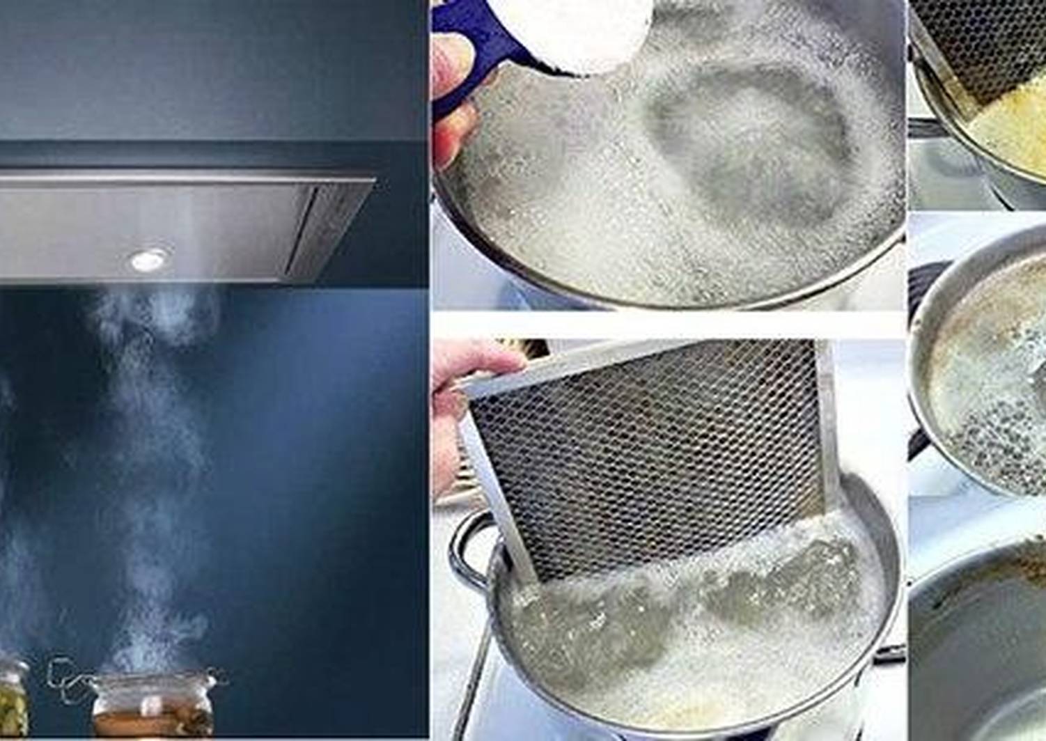 Как и чем отмыть вытяжку на кухне