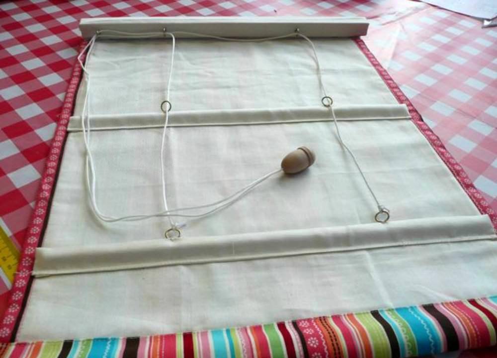 Как сделать римские шторы своими руками: пошаговая инструкция пошива и идеи оригинального декора окон