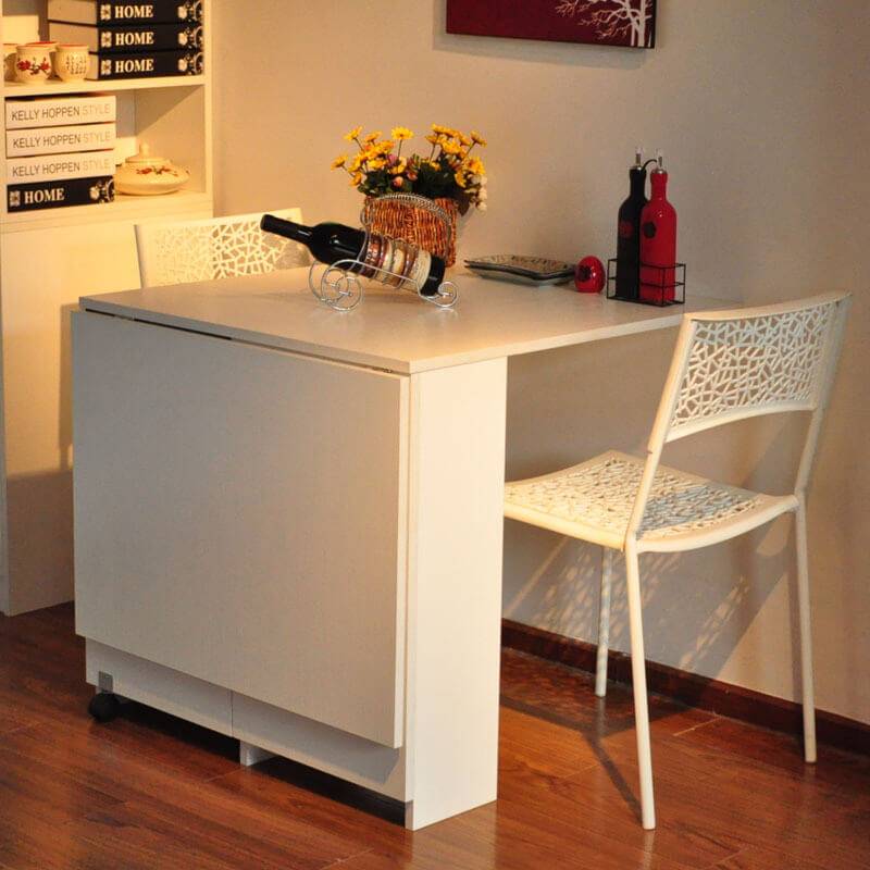 Кухонные столы для маленькой кухни: какой стол и стулья выбрать для малогабаритной кухни | ваша кухня