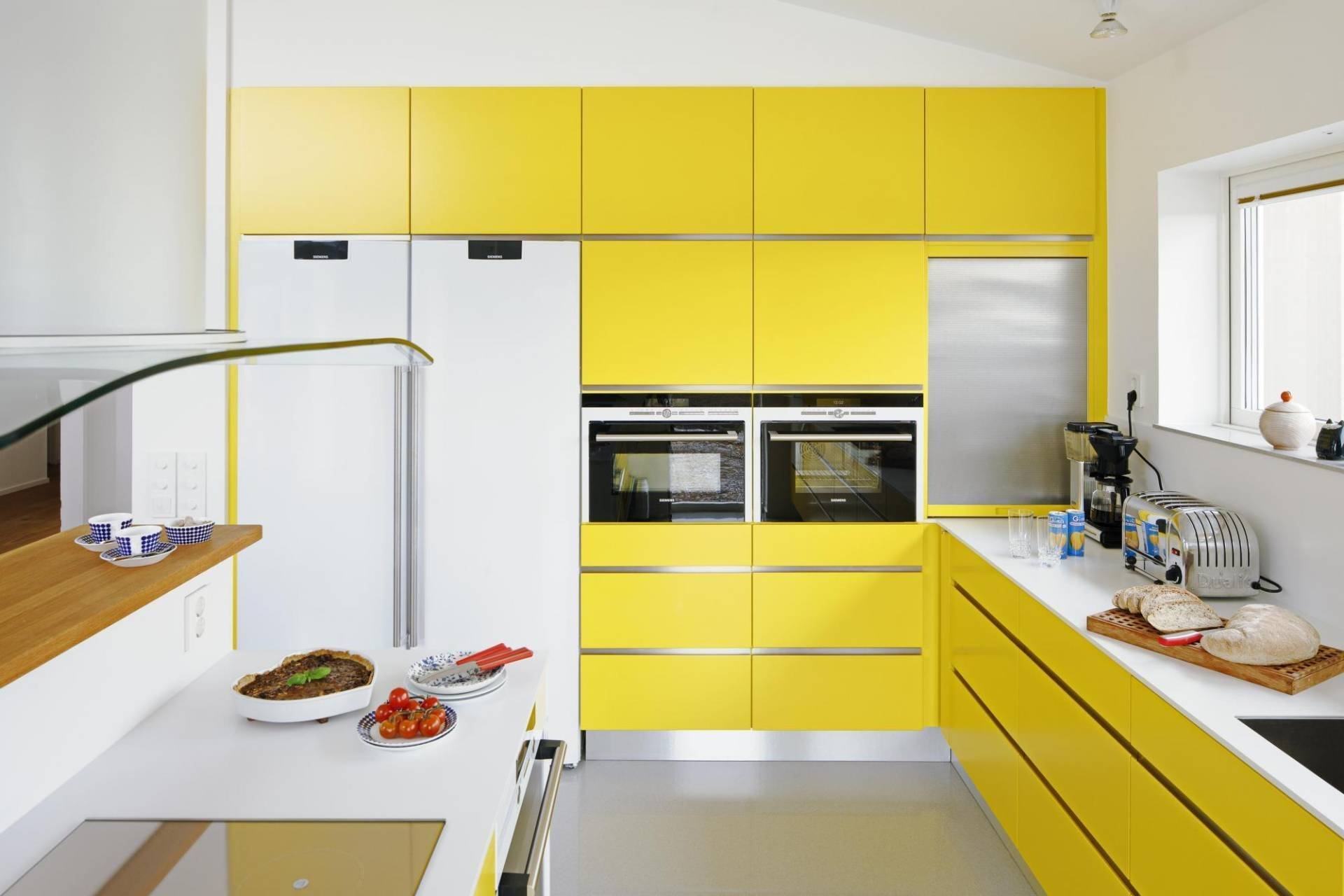 Кухня желтого цвета - 60 фото идей безупречного дизайна