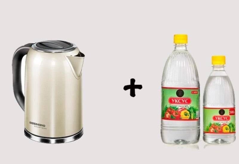 Как очистить чайник от накипи содой и уксусом в домашних условиях