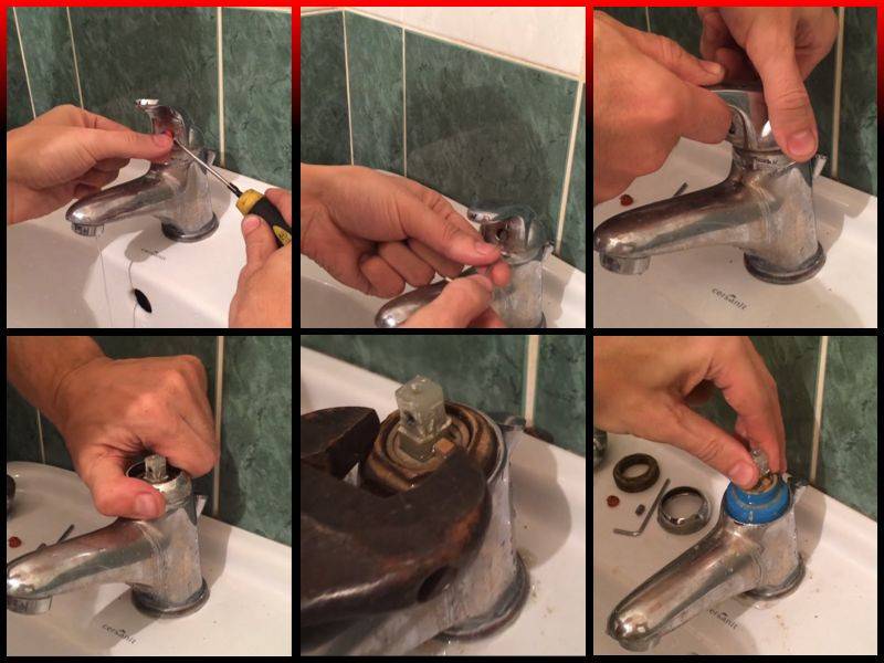Как починить смеситель, капающий в ванной/кухне +видео