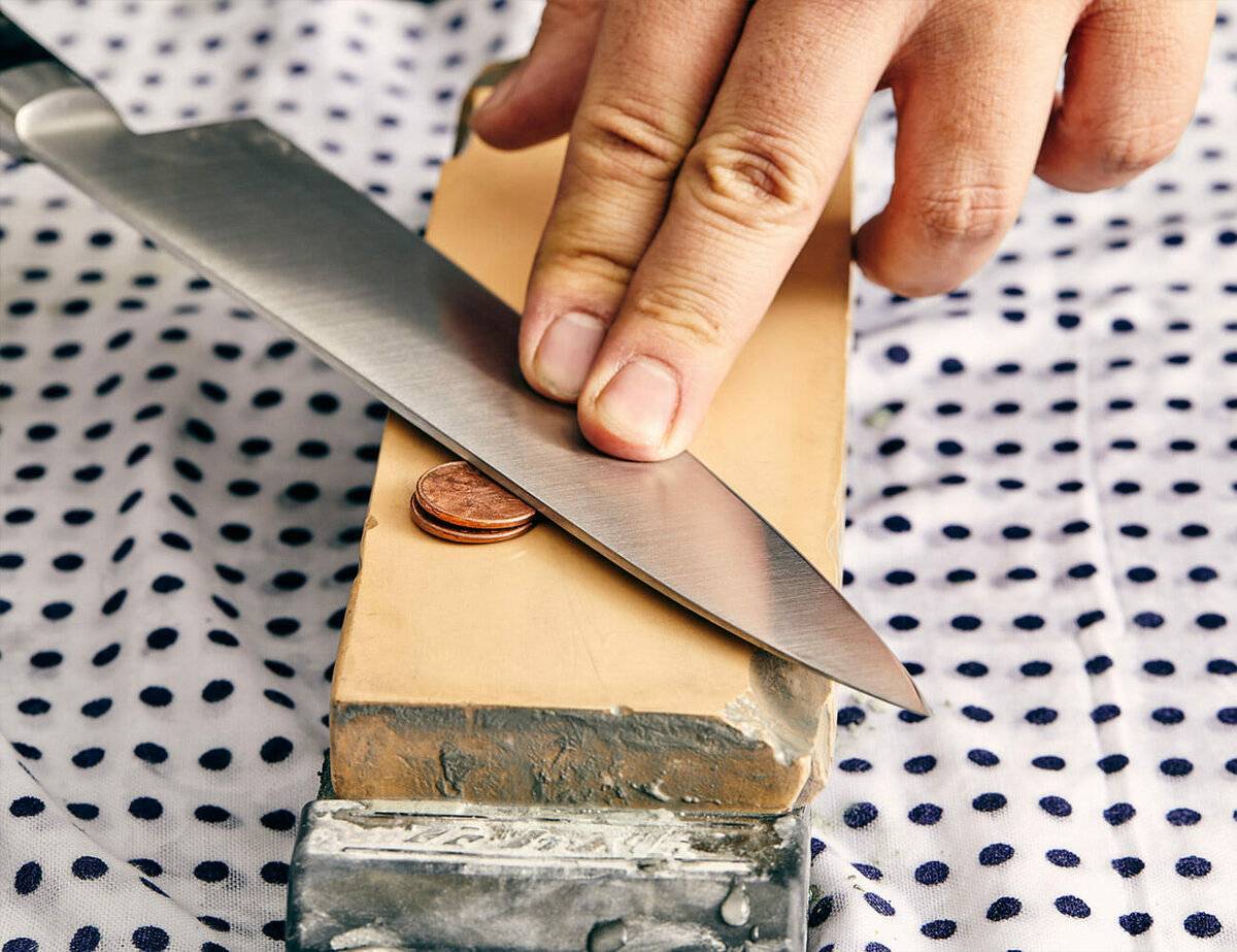 Как заточить кухонный нож – 7 шагов для новичков