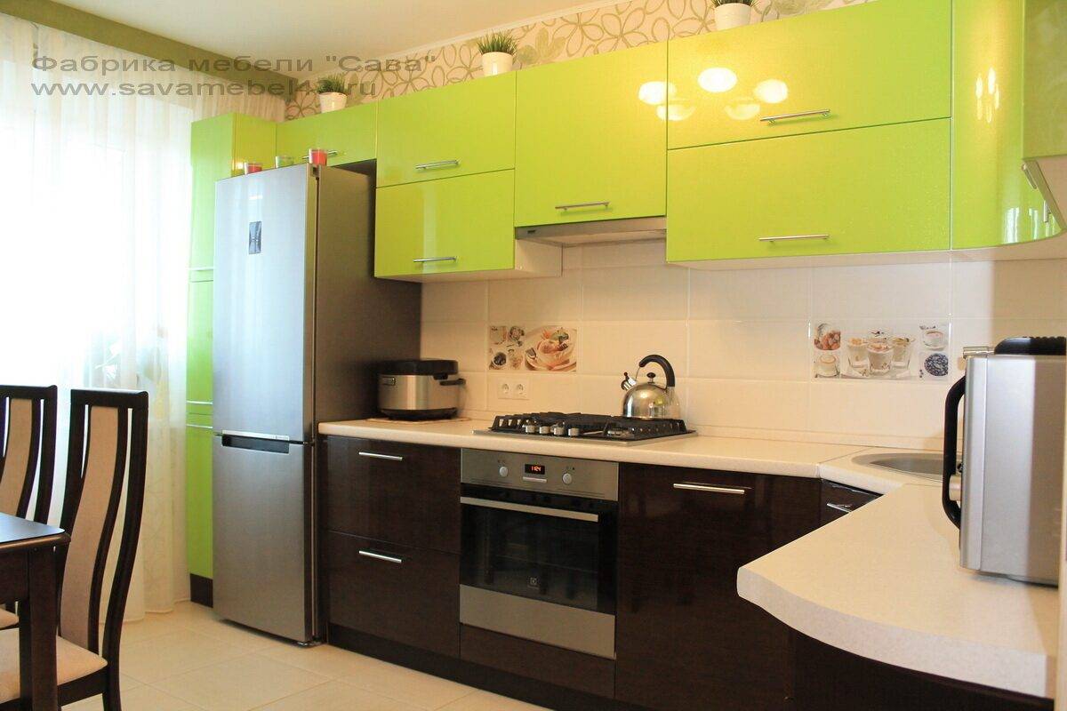 Дизайн кухни 10 кв. метров: 100 фото-идей планировки кухни с диваном или балконом