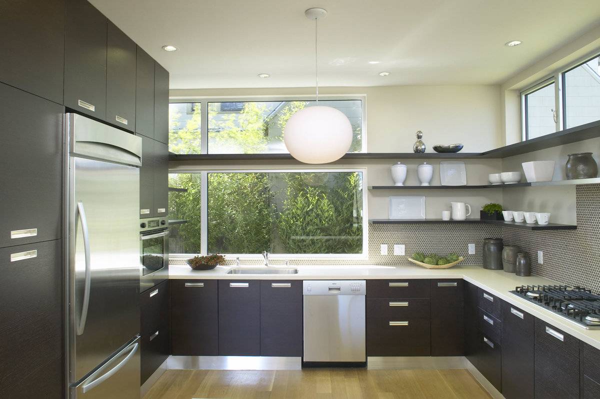 Обустройство кухни без окна — идеи оформления дизайна и интерьера
