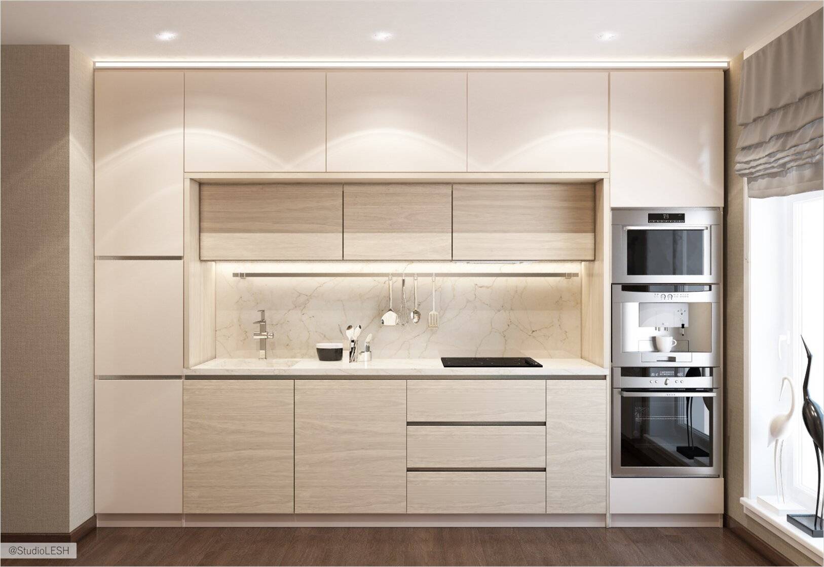 Высота верхних шкафов кухни: стандарты проектов икеа и леруа мерлен