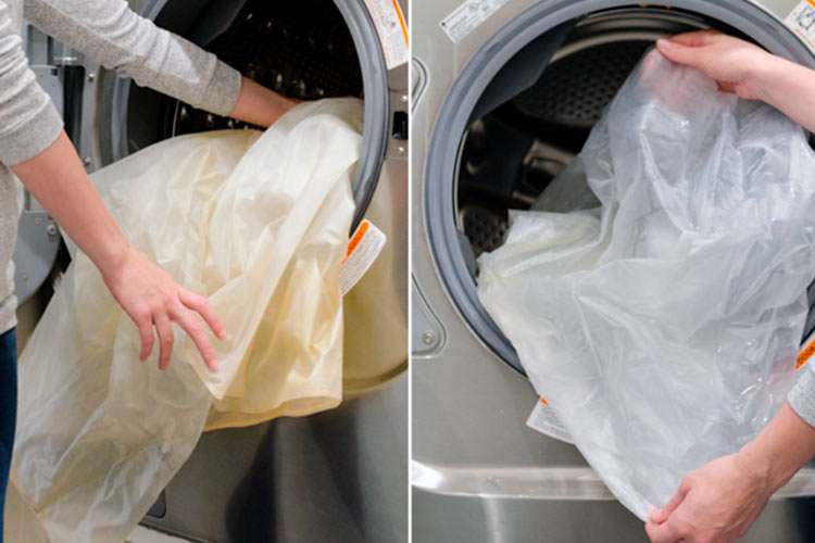 Как стирать тюль в стиральной машине правильно: температура и режим