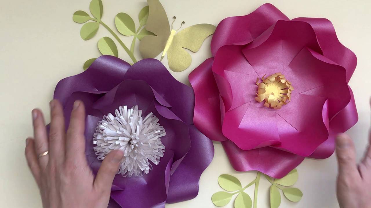 Цветы из бумаги своими руками: более 20 лучших и легких примеров