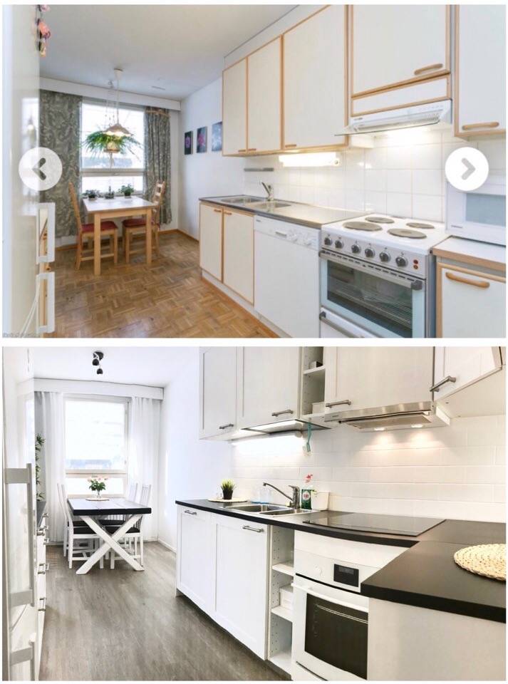 Ремонт кухни в хрущевке фото до и после 6 кв.м, дизайн кухни в хрущевке, ремонт в хрущевке до и после