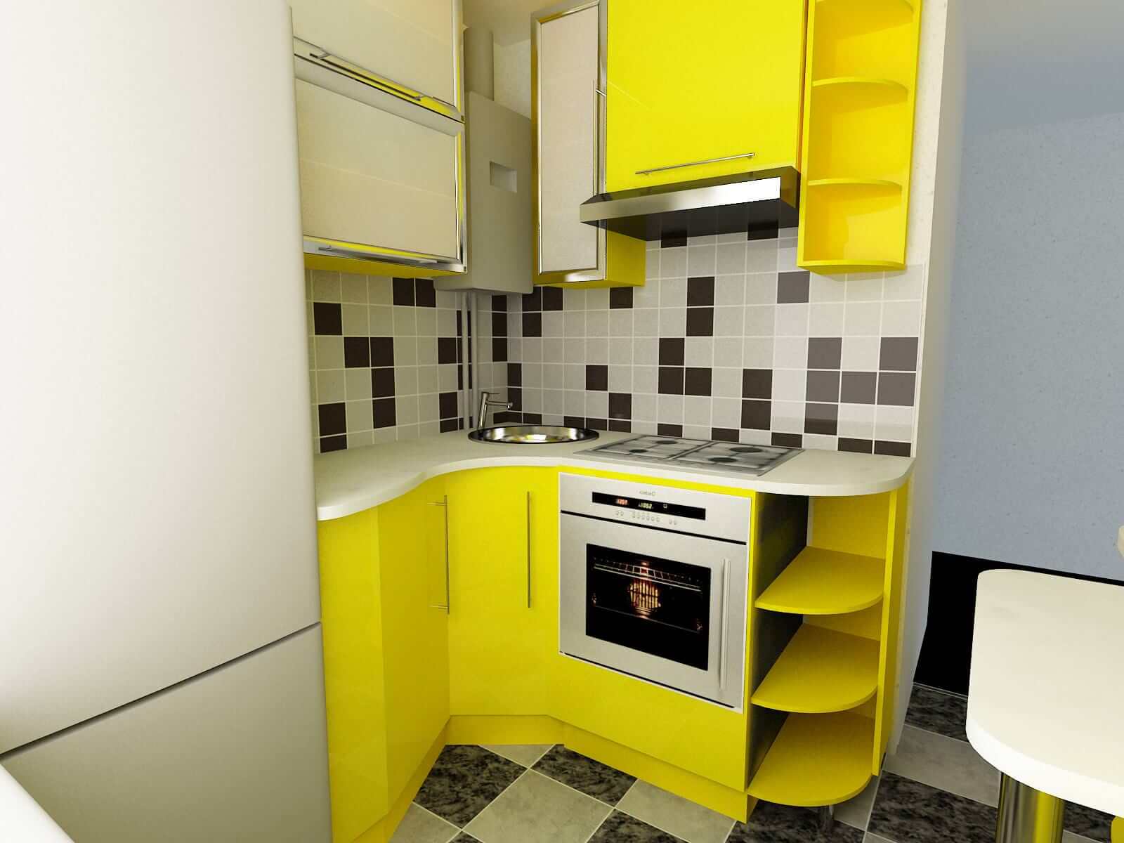 Январь 2023 ᐈ ???? (+62 фото) дизайн в кухне 6кв метров в хрущёвке примеры с холодильником 62 фото