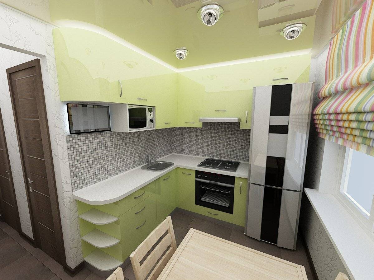 Дизайн кухни 5 кв м – обзор лучших идей (55 реальных фото)