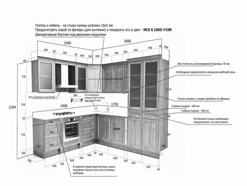 Установка кухни: как установить кухню правильно?