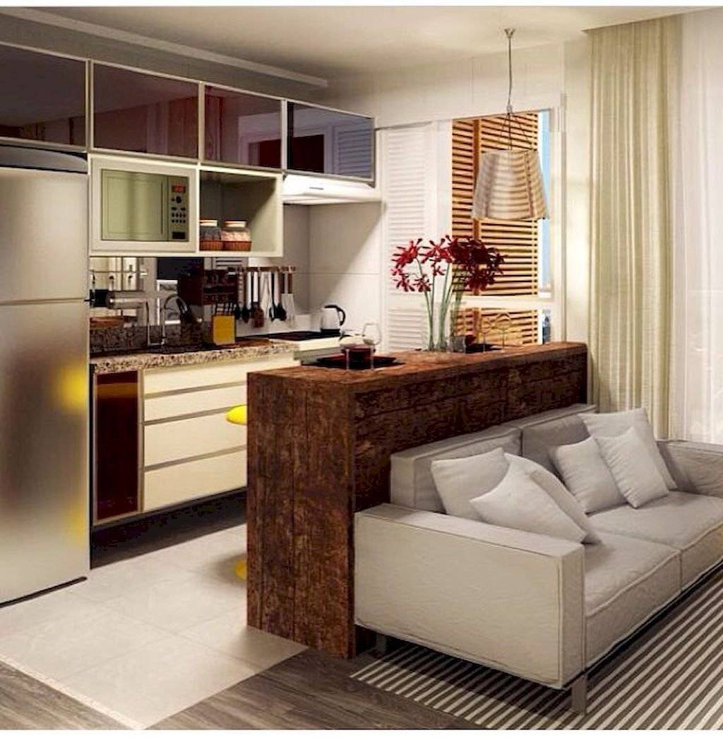 Дизайн кухни-гостиной: 100 фото удачных проектов интерьера зала, советы дизайнера.