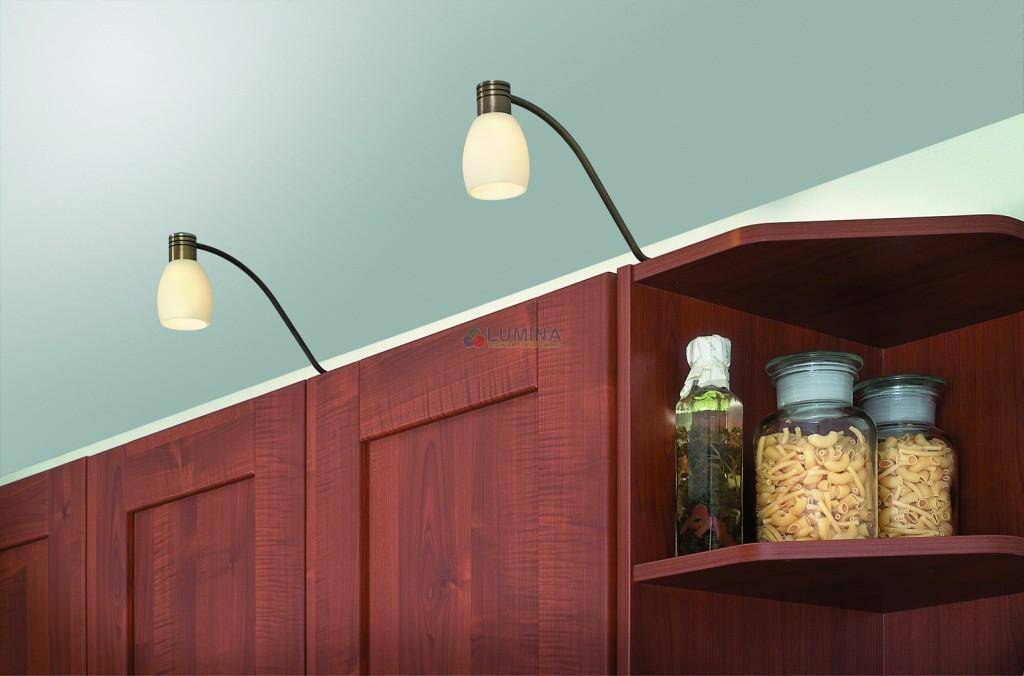 Точечные светильники на кухню - основные виды, особенности расположения и советы по установке