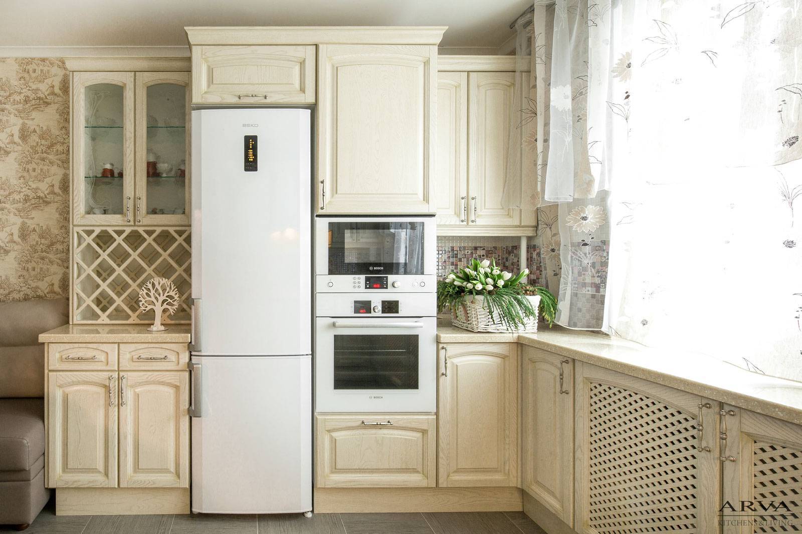 Бежевый цвет в интерьере кухни: 3 подсказки, 9 сочетаний и 100 фото для вдохновения – блог про кухни: все о кухне – kuhnyamy.ru