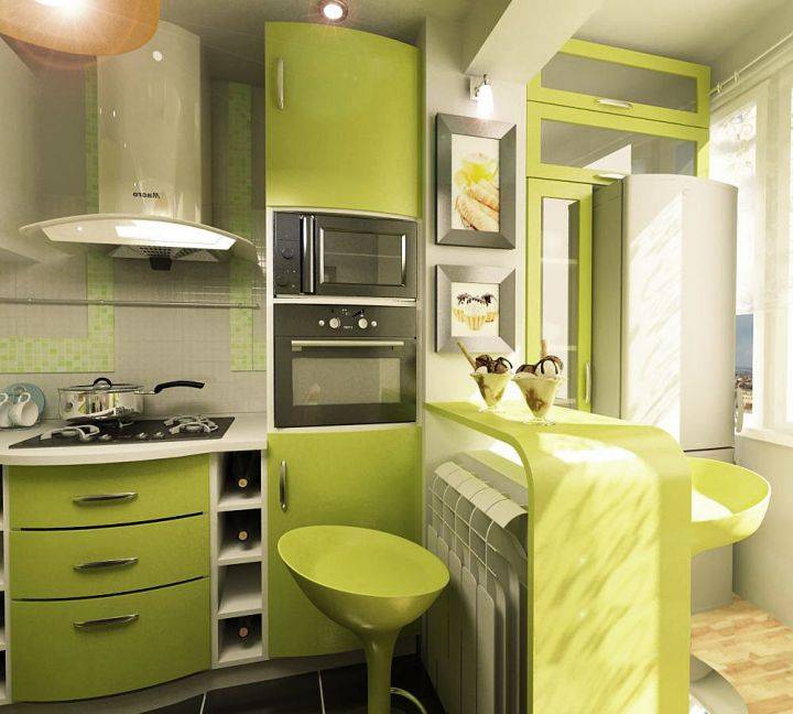 Маленькие кухонные гарнитуры: как выбрать дизайн и комплектацию?